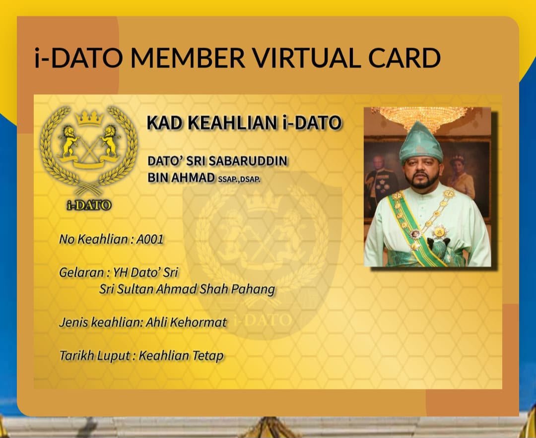 i-DATO virtual membership card