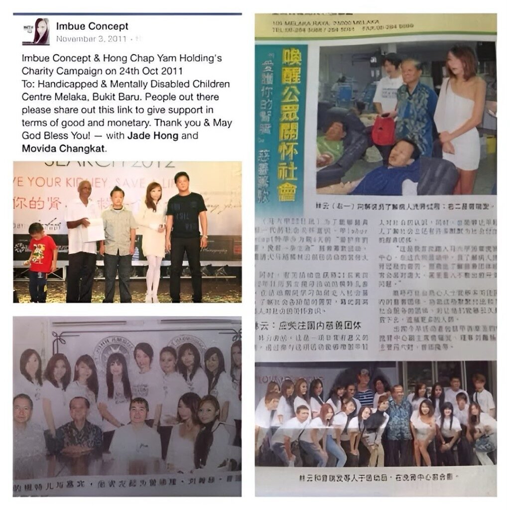 Charity press and community visits — Imbue Concept campaigns 2011–2012